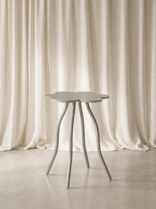Calyx Stool hero | Designer Sculptural cast aluminium stool | fform