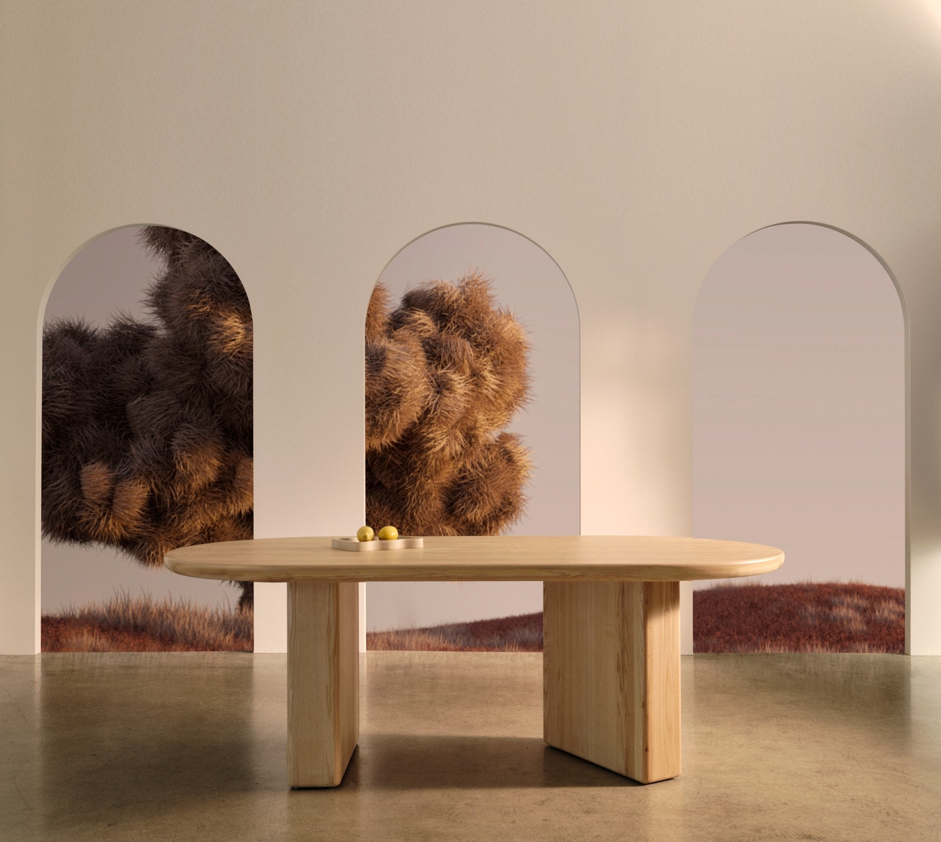 Pill Dining Table Fform pill-dining-table-fform