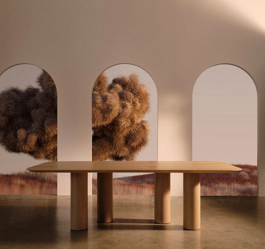 Tribute Dining Table, lifestyle