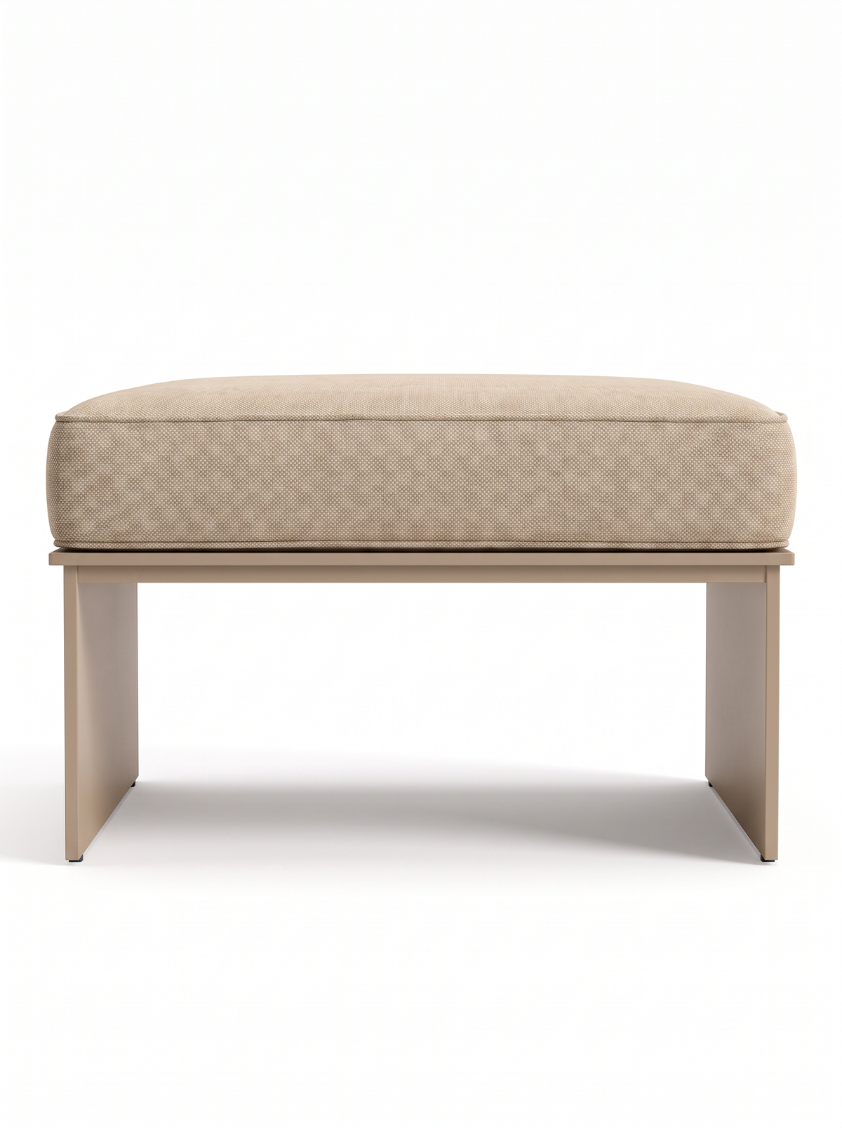 Sable Outdoor Ottoman front