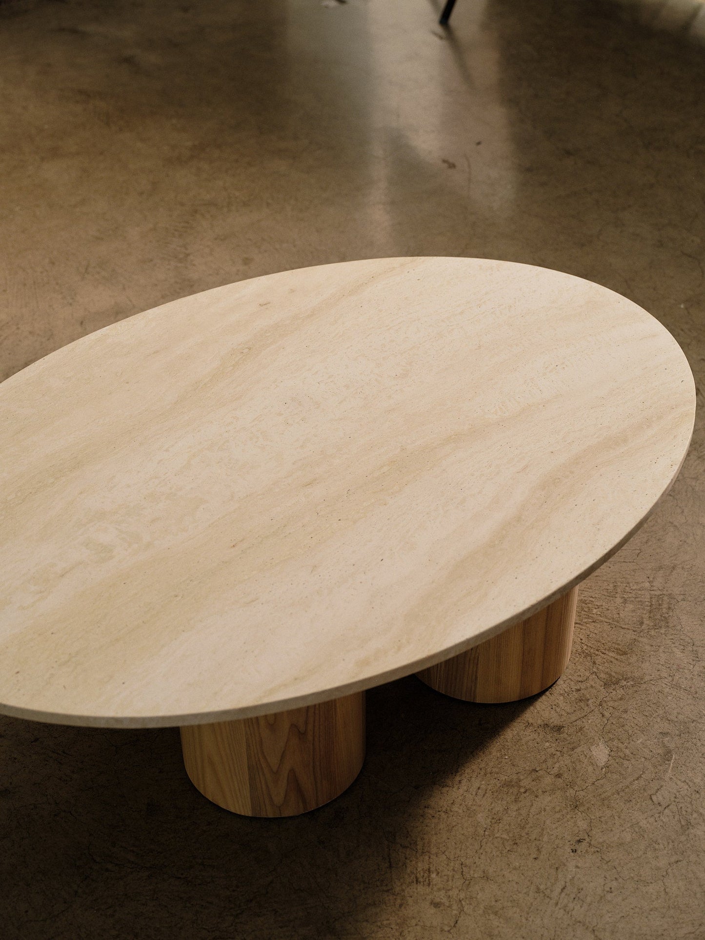 Pillar Coffee Tabletop - Calacatta Viola