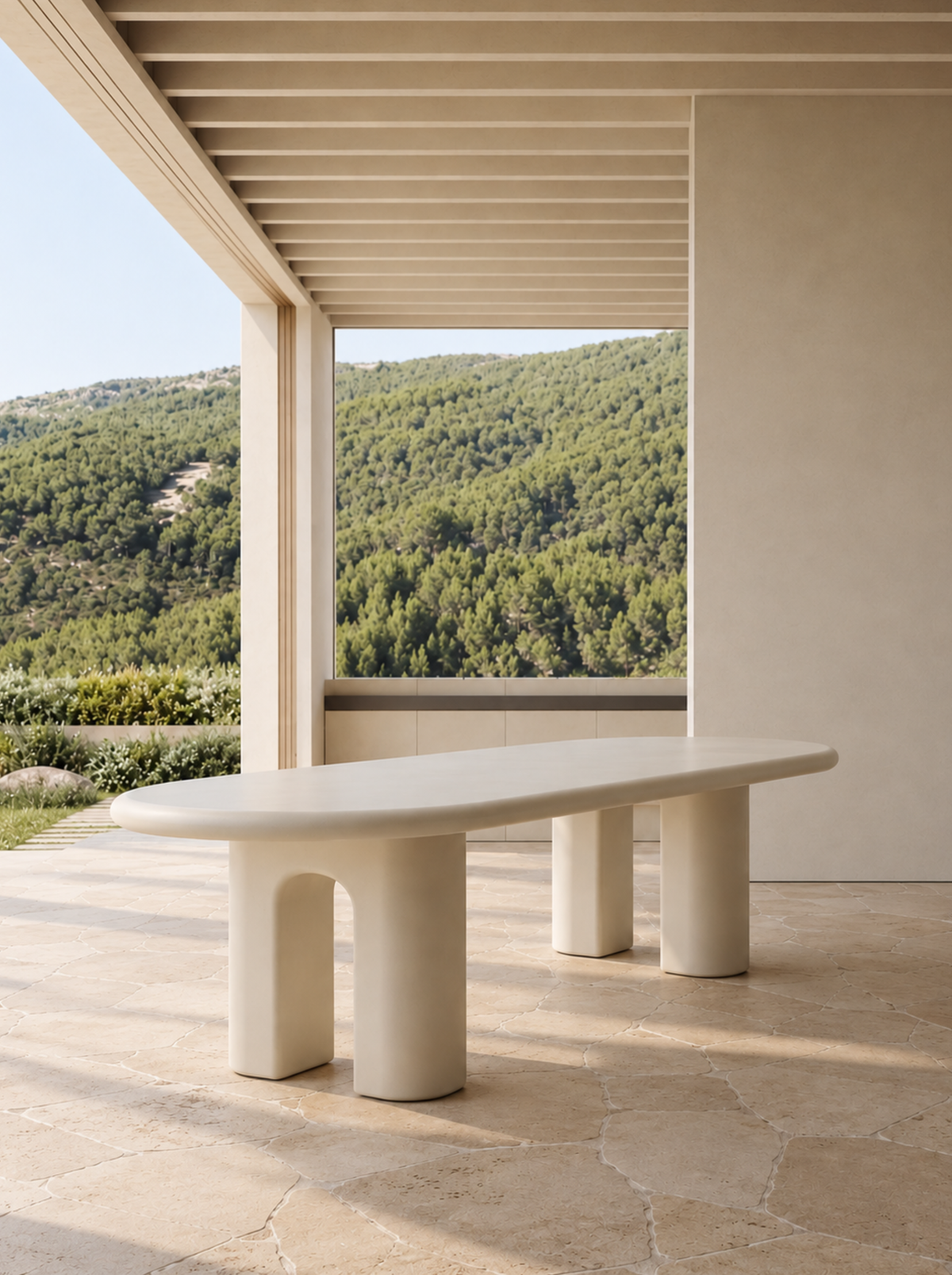 Soap Outdoor Table in situ