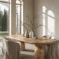 Helios Burl Dining Table