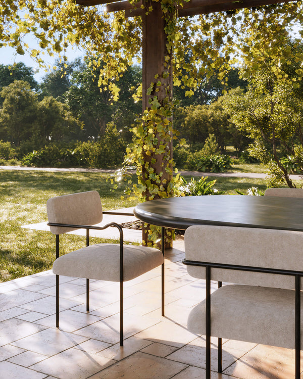 Linea Chair | Designer Indoor Outdoor Dining Chair | fform