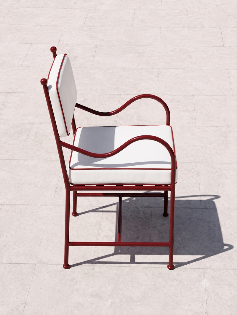 Aire Dining Chair, side view