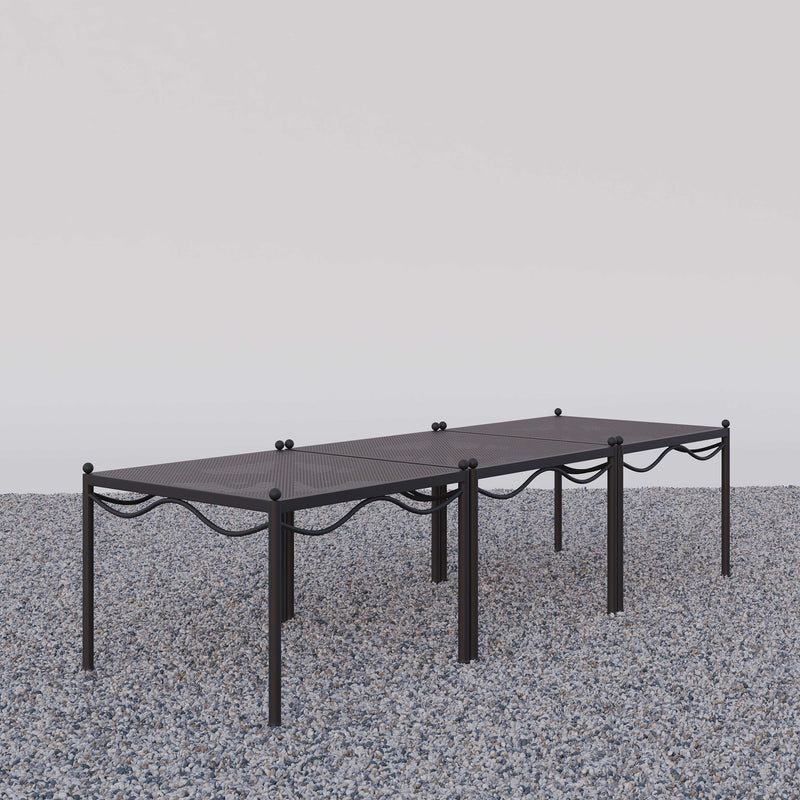Aire Outdoor Table, full view