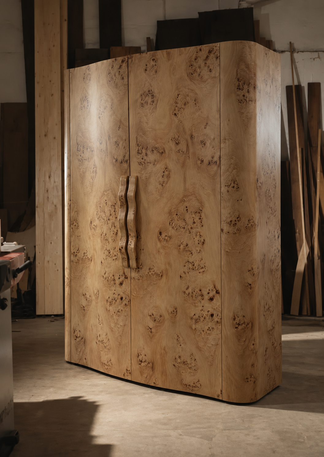 Burly Cupboard in Burlwood