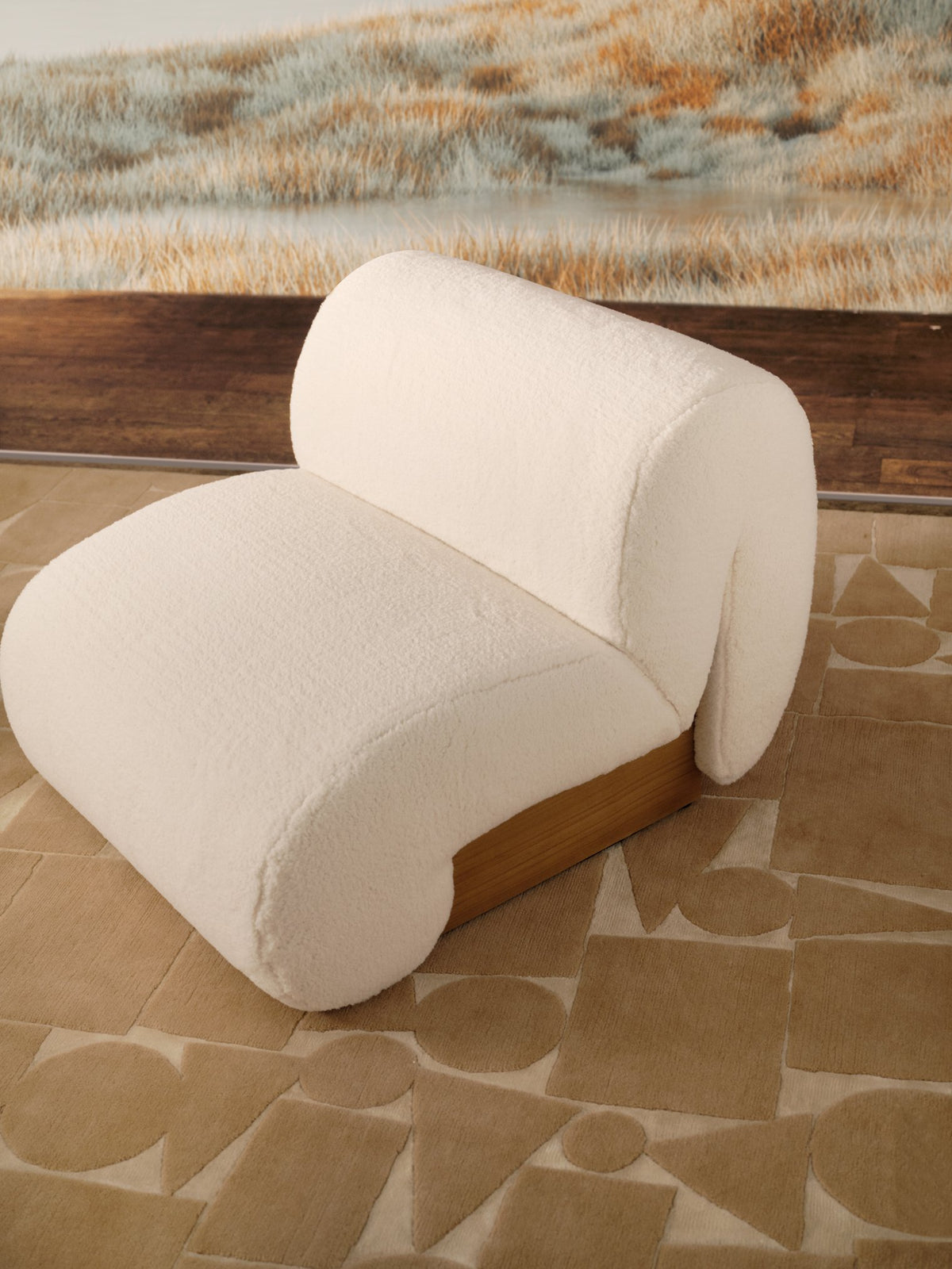Boba Chair Designer Lounge Chair Australia | Boba Light Oak Chair | fform
