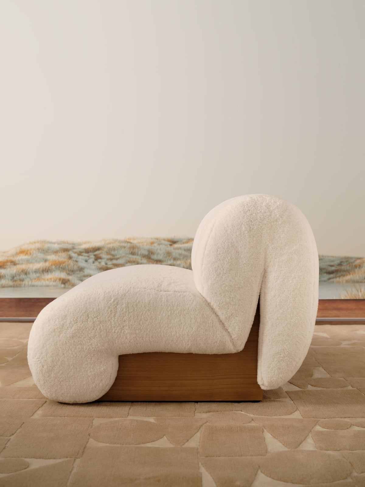 Boba Chair Designer Lounge Chair Australia | Boba Light Oak Chair | fform