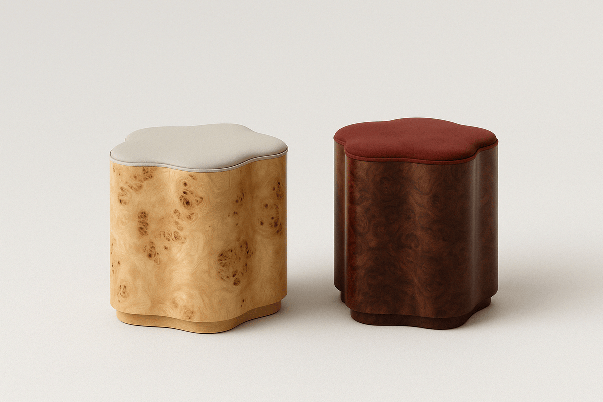 Ditto Stool, detail
