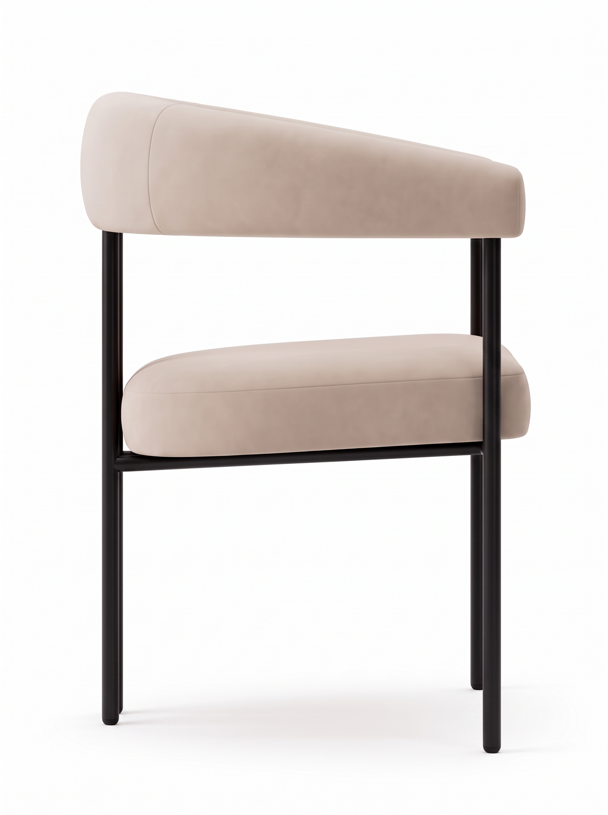 Hoop Dining Chair - side, no disc