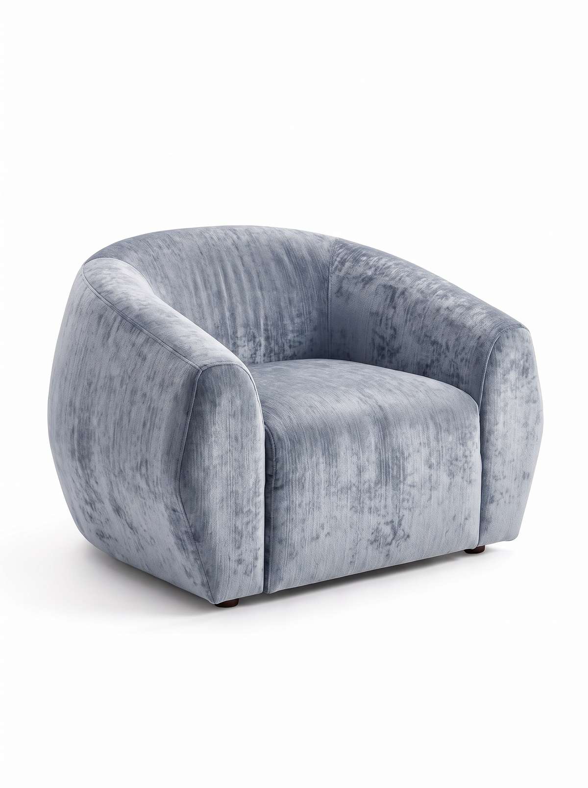 Boulder Armchair - Solaris Steel Blue