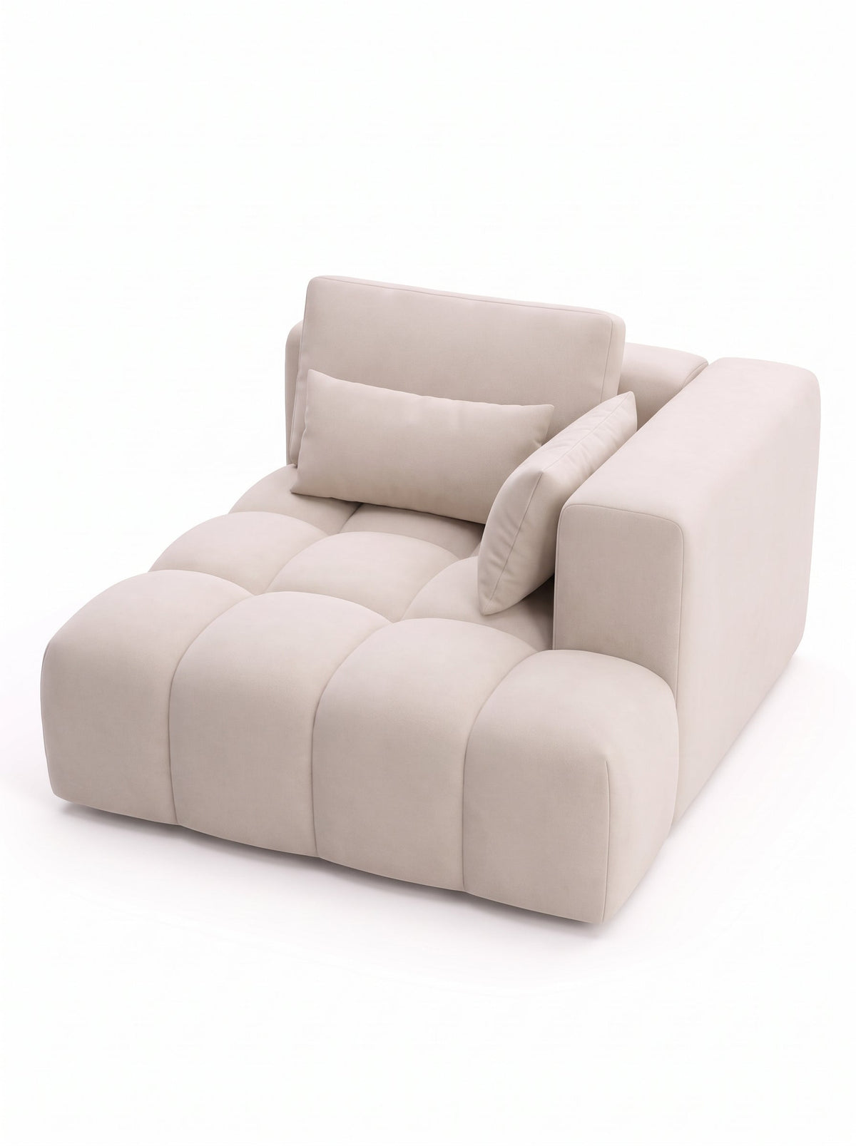 Geo Sofa, right corner chaise hero view