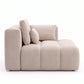 Geo Sofa, right corner chaise side view