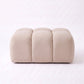 Geo Sofa, ottoman side view