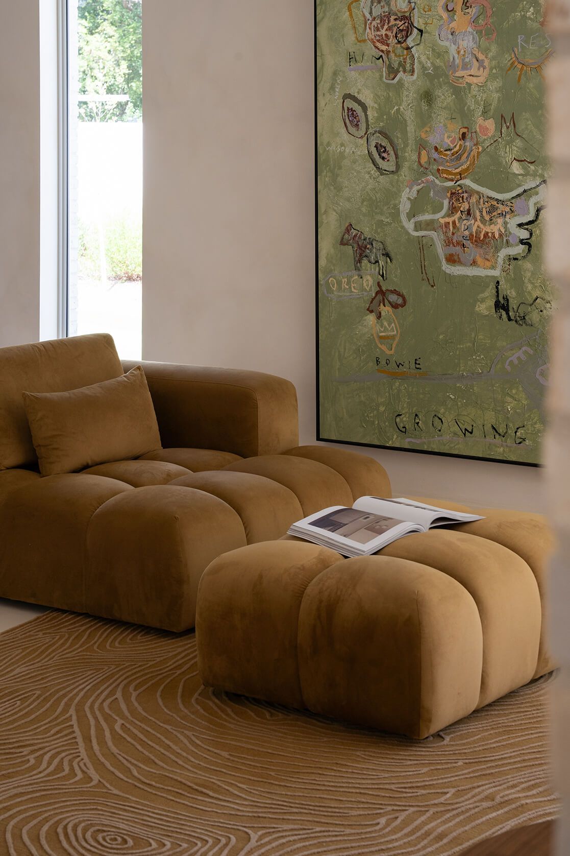 Geo Sofa, side view