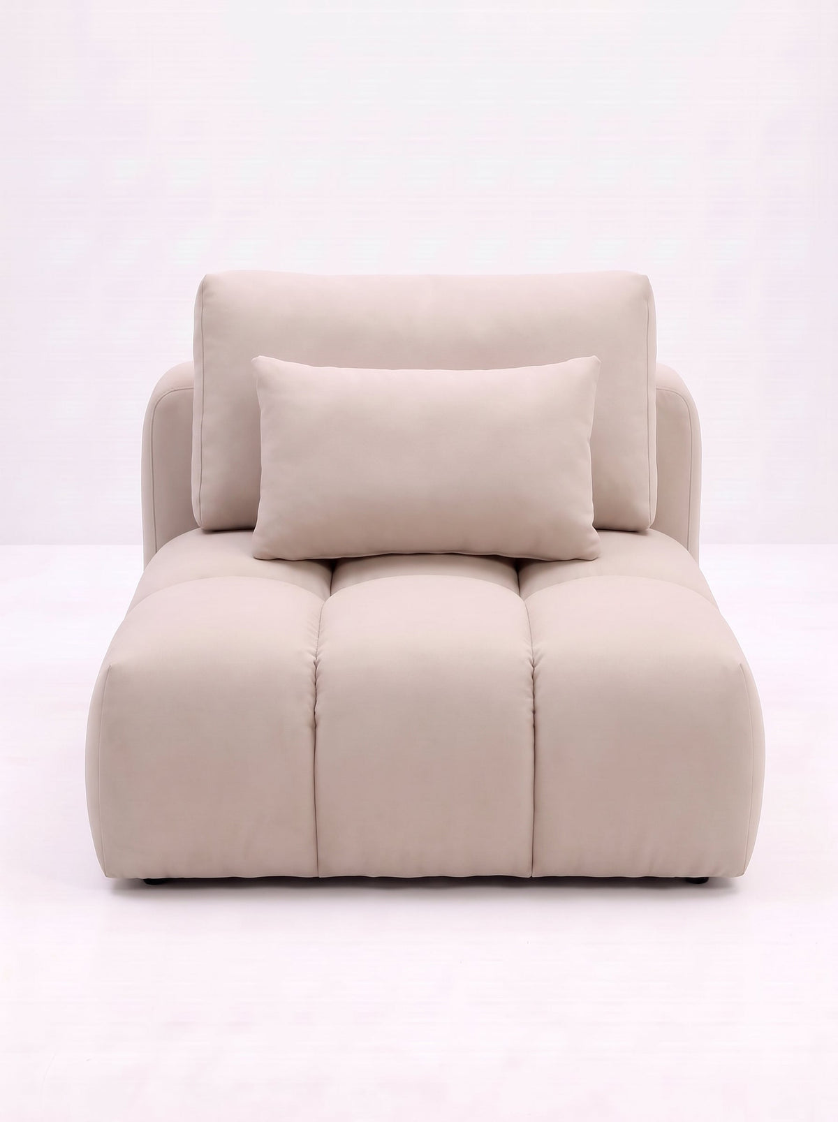 Geo Sofa, single front view