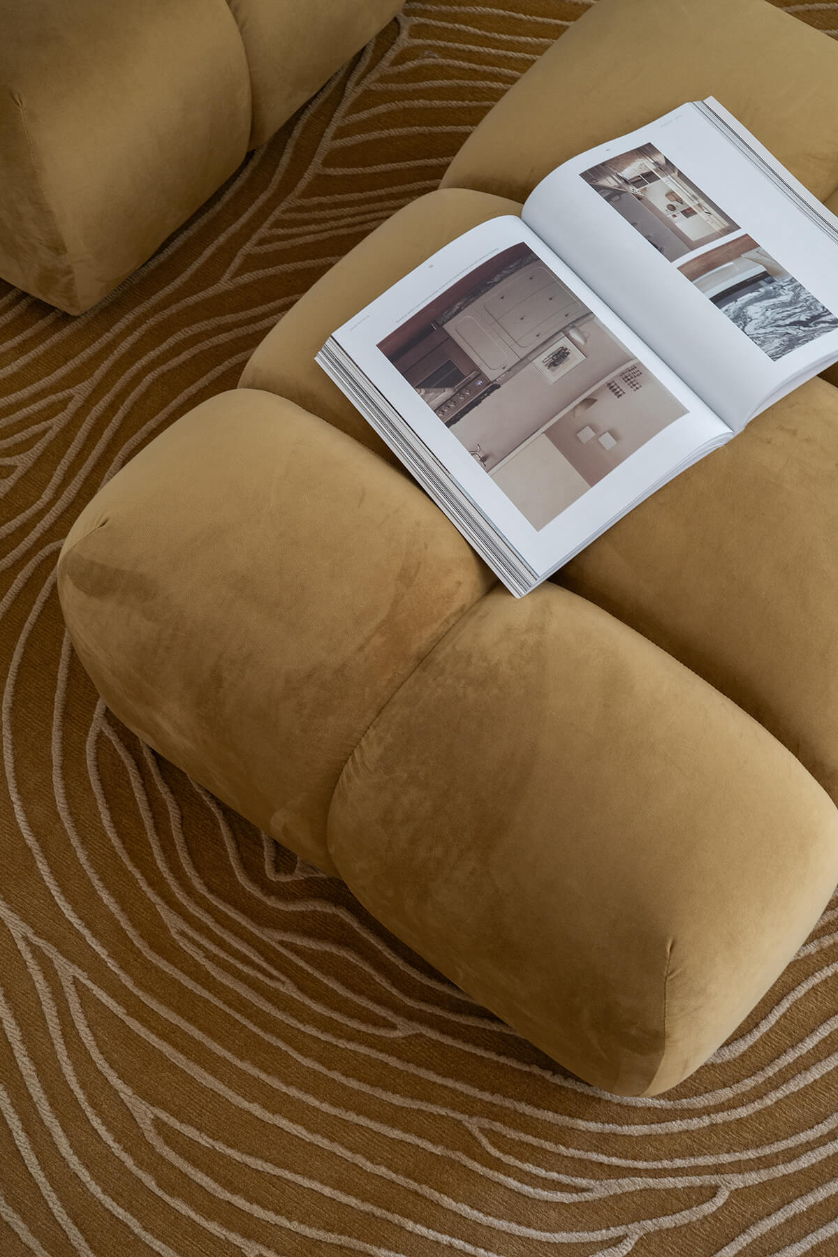 Geo Sofa, top view