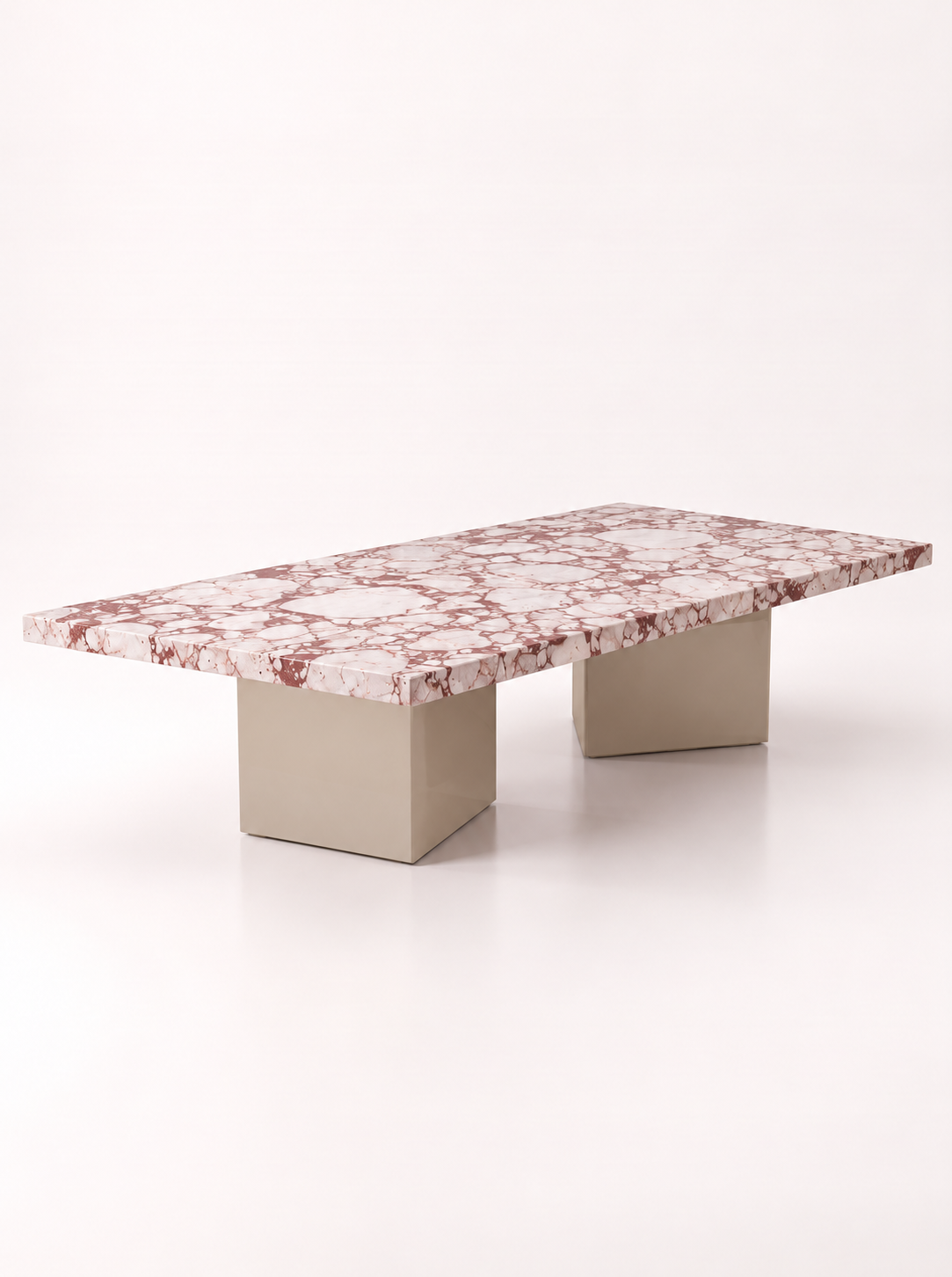 Petra Coffee Table in Turkish Rosa with 2PAC Stone