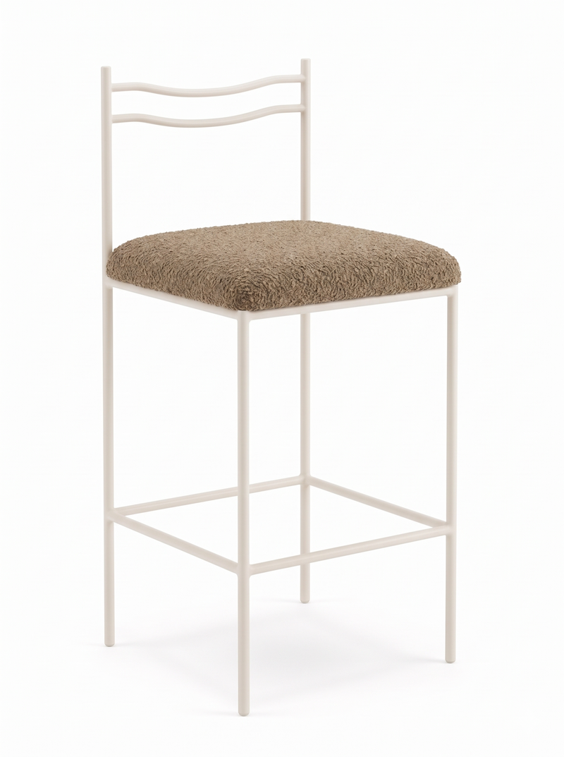 Linea Stool Outdoor - Airlie Pink Clay - hero