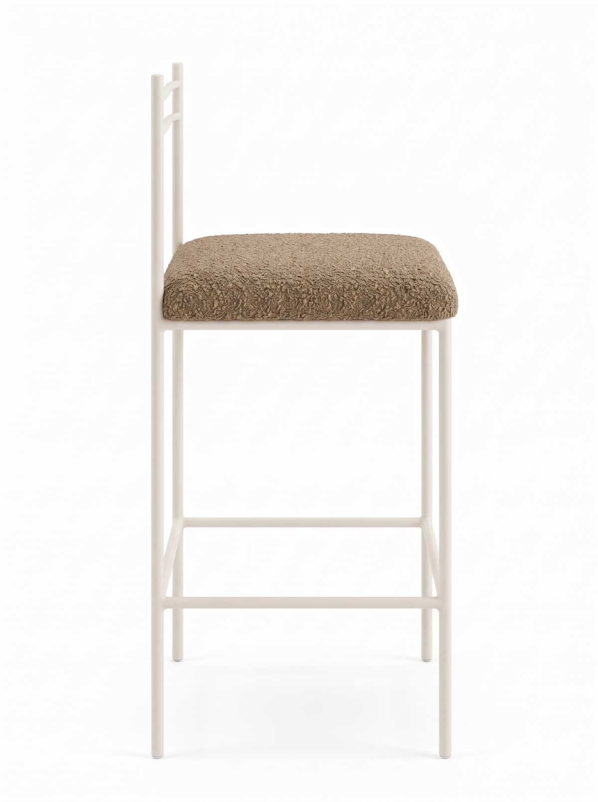 Linea Stool Outdoor - Airlie Pink Clay - side