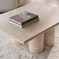 Nille coffee table in stone