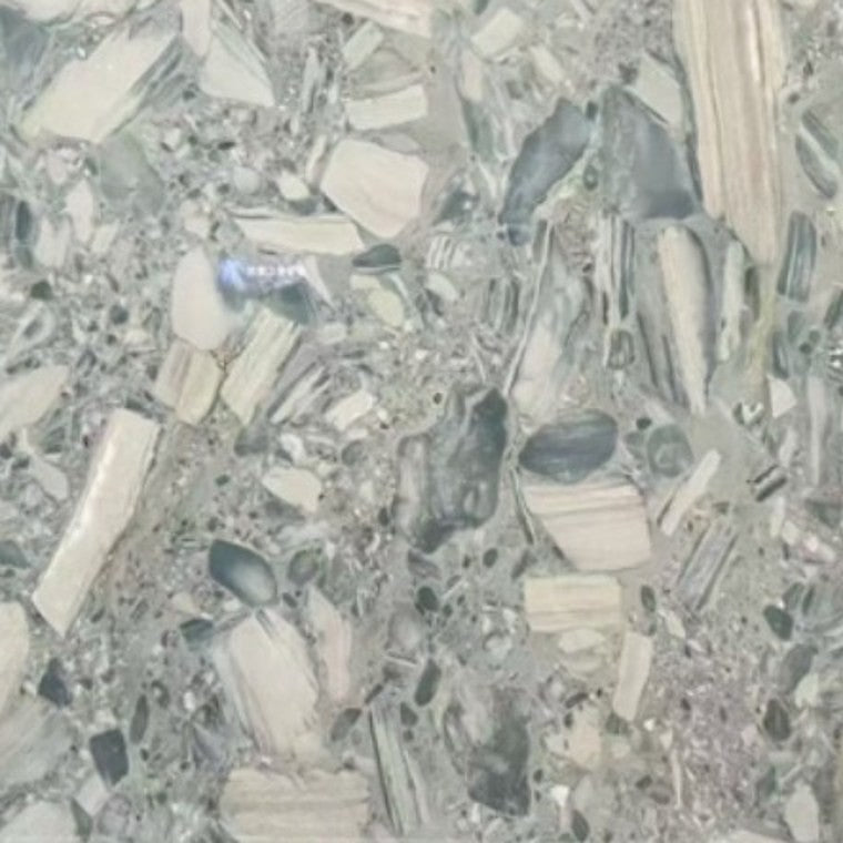 Cocada Blue Quartz stone swatch
