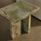 T Side Table floor stock - pink onyx