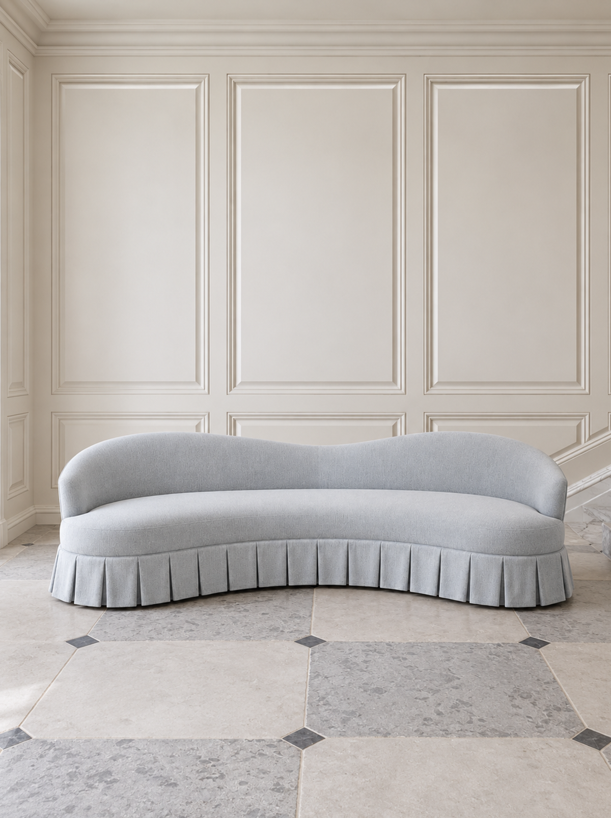 Frill Sofa in situ