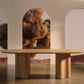 Walnut Ripple Dining Table 290, full view