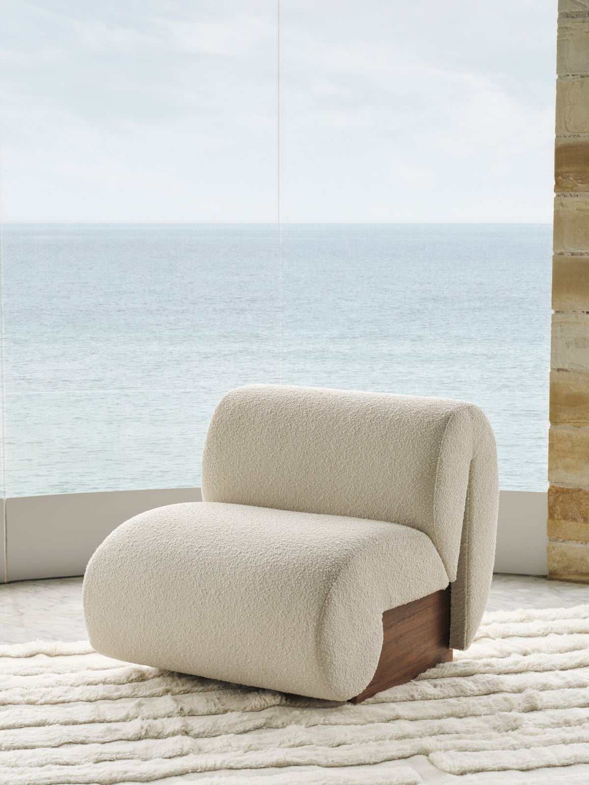 Boba Chair Boba - Walnut Base – fform